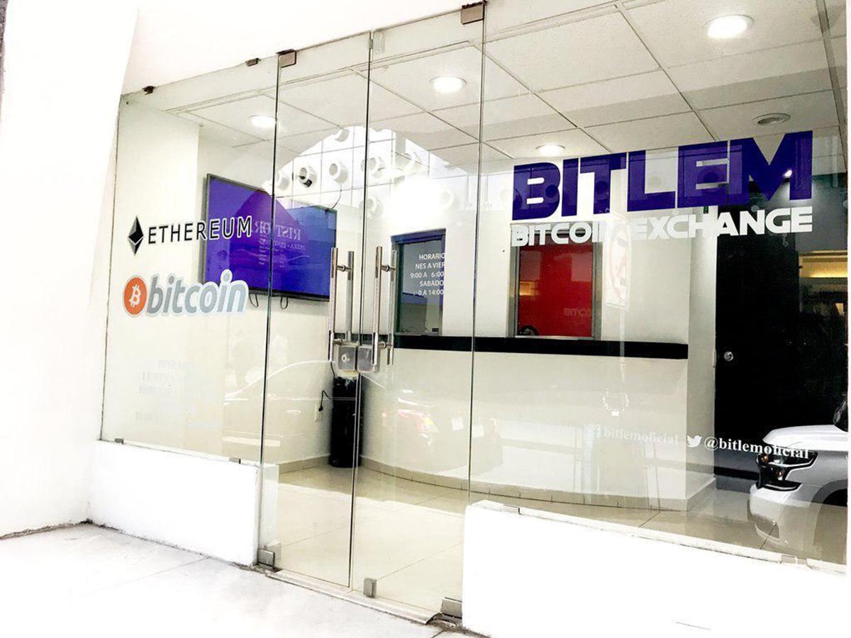 It is the headquarters of the Mexican Bitlemoon, for the purchase and sale of cryptocurrencies