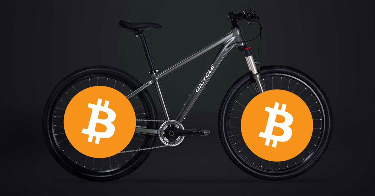 It is the first e-bike of the British company 50cycle that generates balances in Loyalcoin