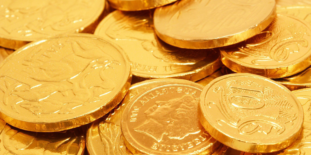 La cadena de venta de productos comenzó a comercializar monedas de chocolate que vienen con el símbolo del bitcoin