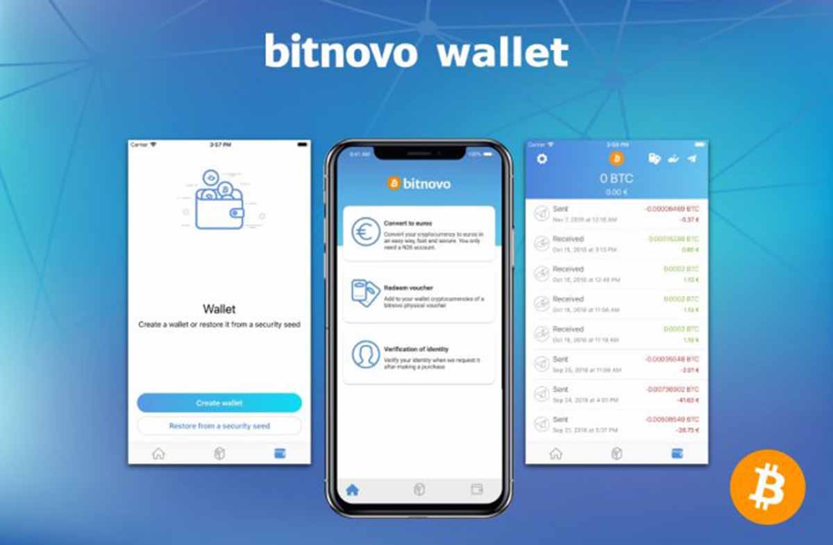 The new bitcoin wallet allows users to send, receive and store their funds directly from their smartphones
