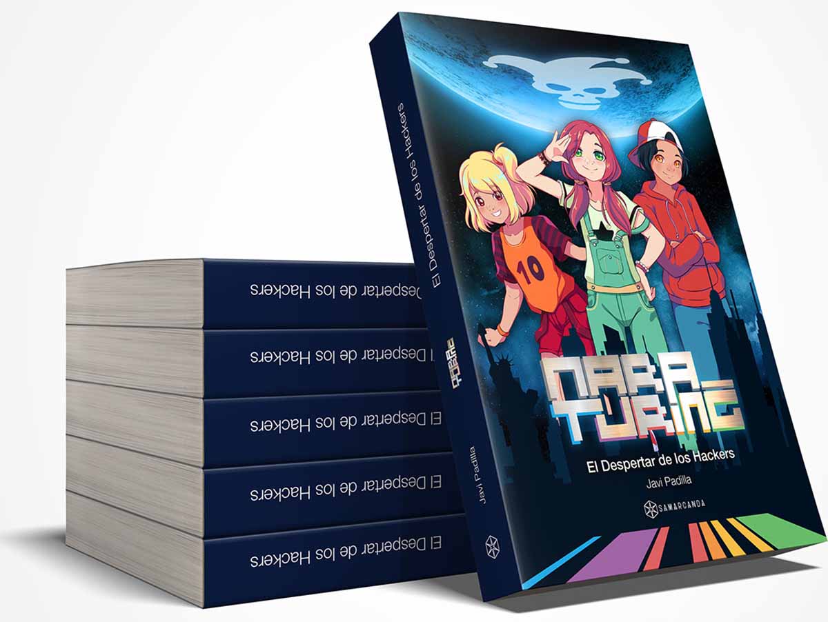 The novel combines basic notions of programming, cryptography and Artificial Intelligence with the daily experiences of preadolescents of 13 years