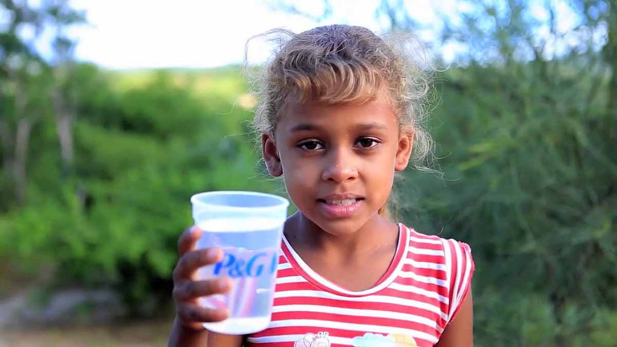 Walmart and Procter & Gamble announced an association to provide safe drinking water for children and their families through the P & G Safe Drinking Water Program for Children