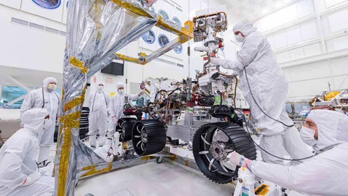 Falta más de un año para que la Misión Mars 2020 inicie de manera oficial y podamos ver las ruedas y las patas del explorador de la NASA aterrizando en Marte