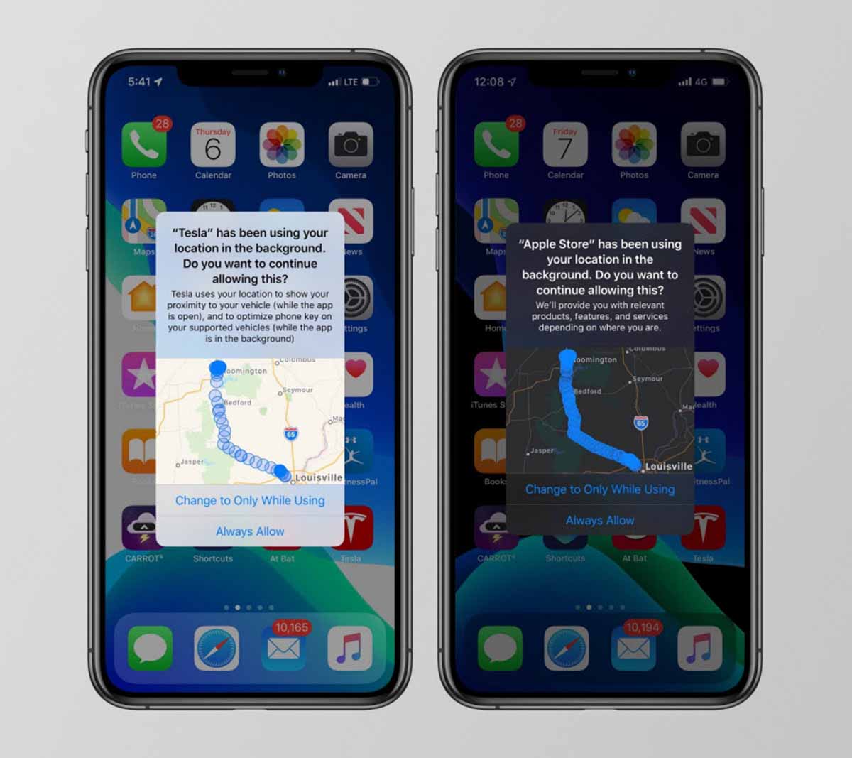 La nueva actualización de iOS informará cada vez que una aplicación utilice información de la ubicación del usuario en segundo plano y detallará para qué la emplea