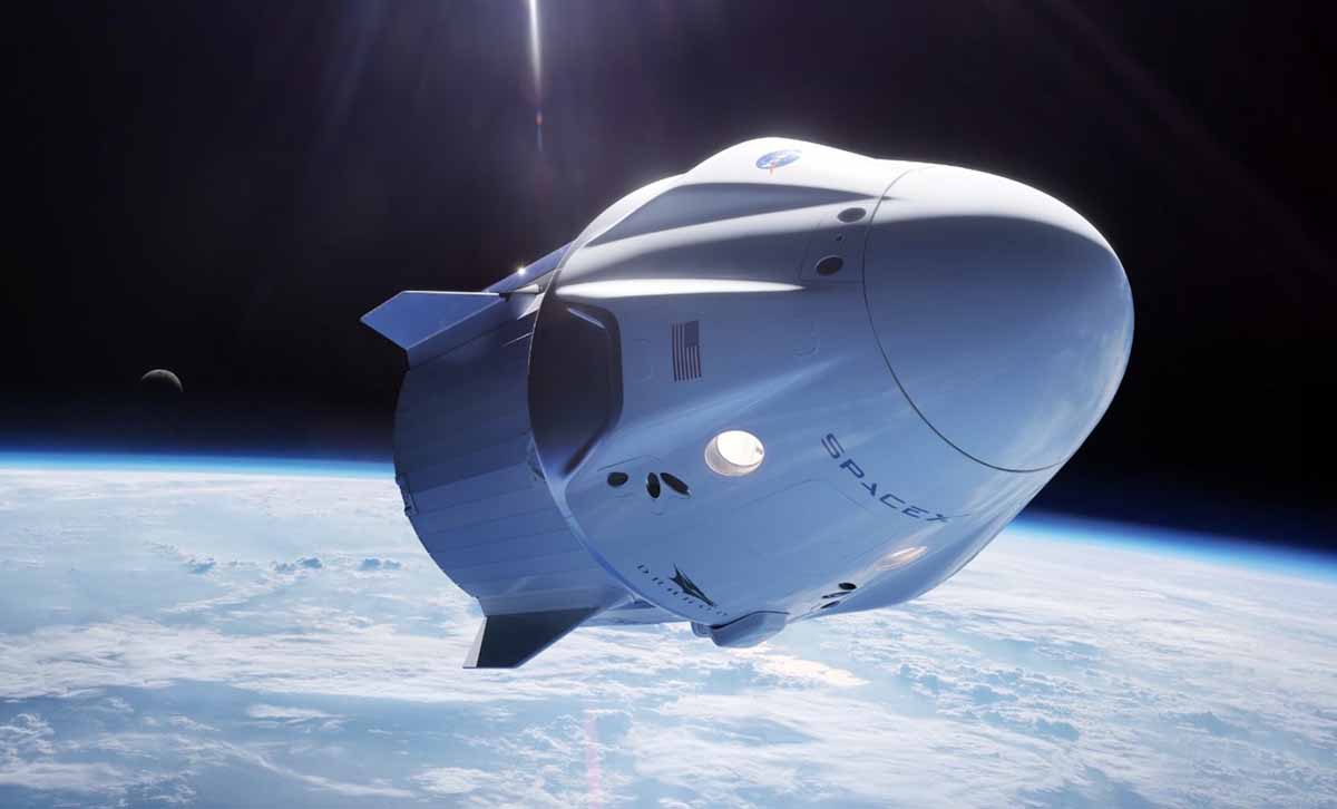 La nave espacial Dragon de Space X está lista para de ser estrenada con astronautas estadounidenses a la Estación Espacial