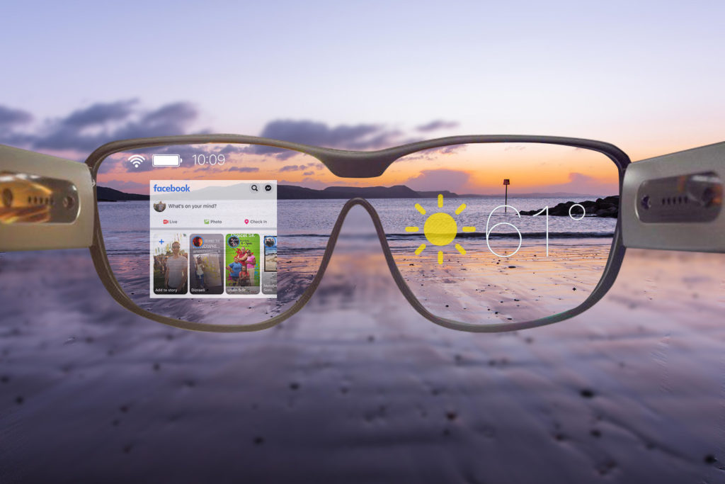 Las gafas contarán con realidad aumentada y podrán reflejar la pantalla del teléfono en los lentes