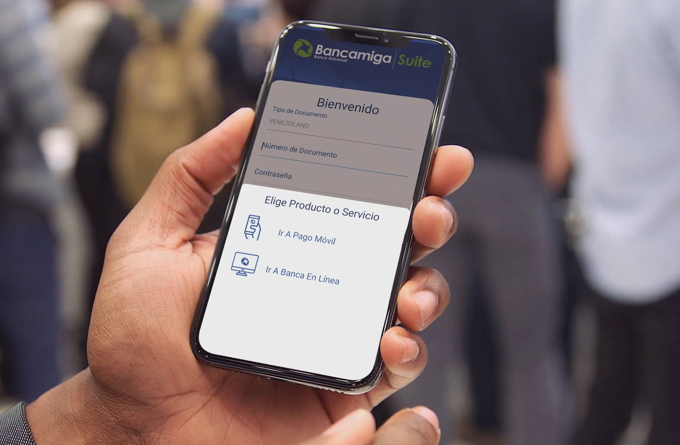 Bancamiga customers now have the most innovative, sophisticated and secure application of Venezuelan digital banking. The legal person is incorporated to mobile payment