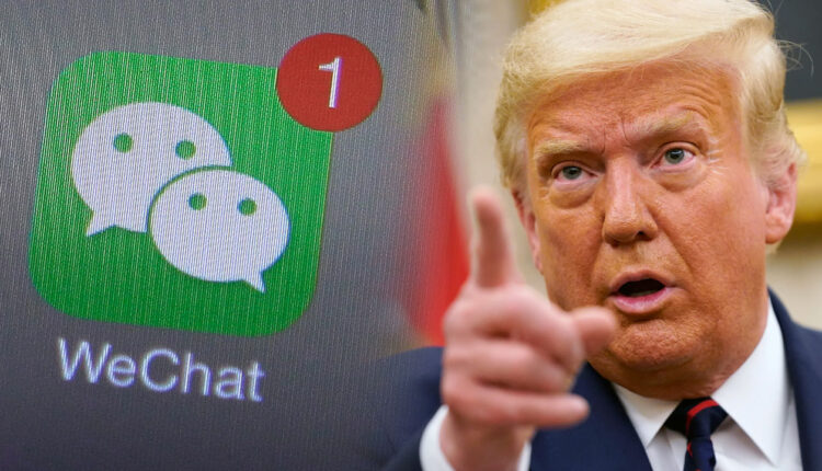 The US president issued a letter addressed to Chinese payment applications