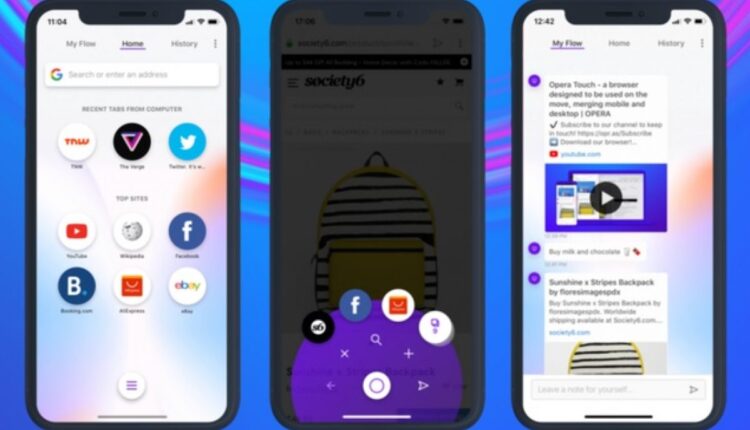 The new design operates with new tones in the user interface and also includes a crypto portfolio