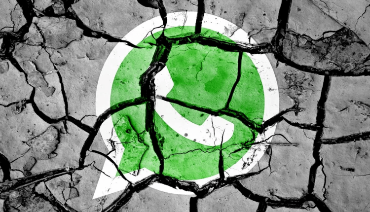 The system crash caused network users to stop receiving and sending messages