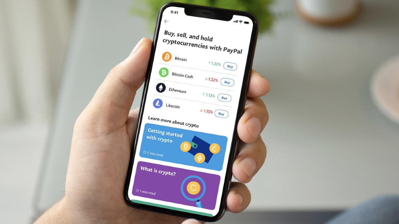 Paypal launches a service that allows transactions with cryptocurrencies directly from its platform and use them as a source of financing