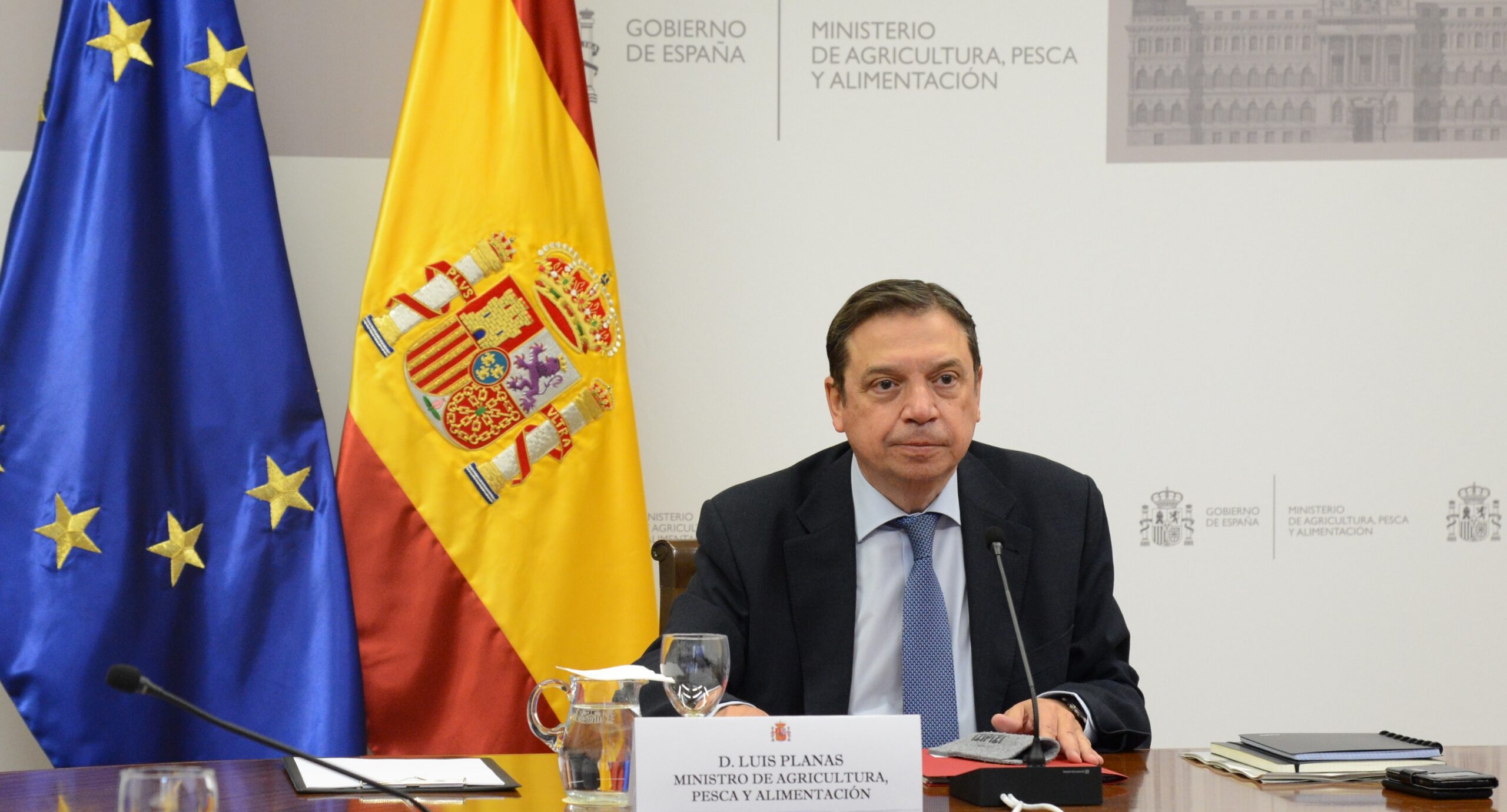 Luis planas, ministro de Agricultura, pesca y alimentación destacó que España se unió a la Misión de Innovación Agrícola para el Clima promovida por EE.UU.