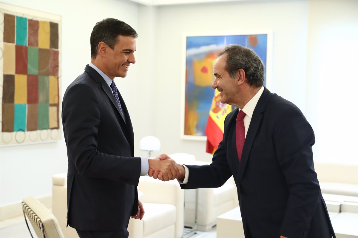 Pedro Sánchez se reunió con el Secretario General Iberoamericano, Andrés Allamand para abordar diferentes temas entre ello la crisis alimentaria debido a la guerra en Ucrania
