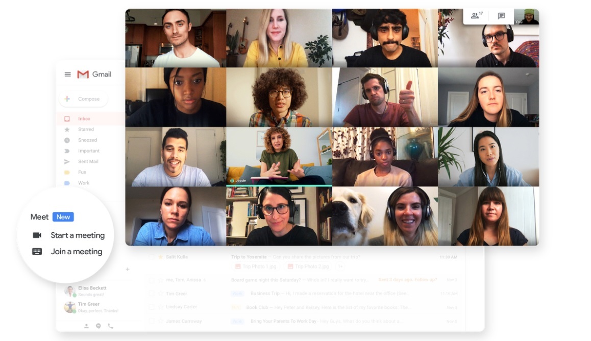 Google Meet se actualiza para consumir menos recursos de un PC