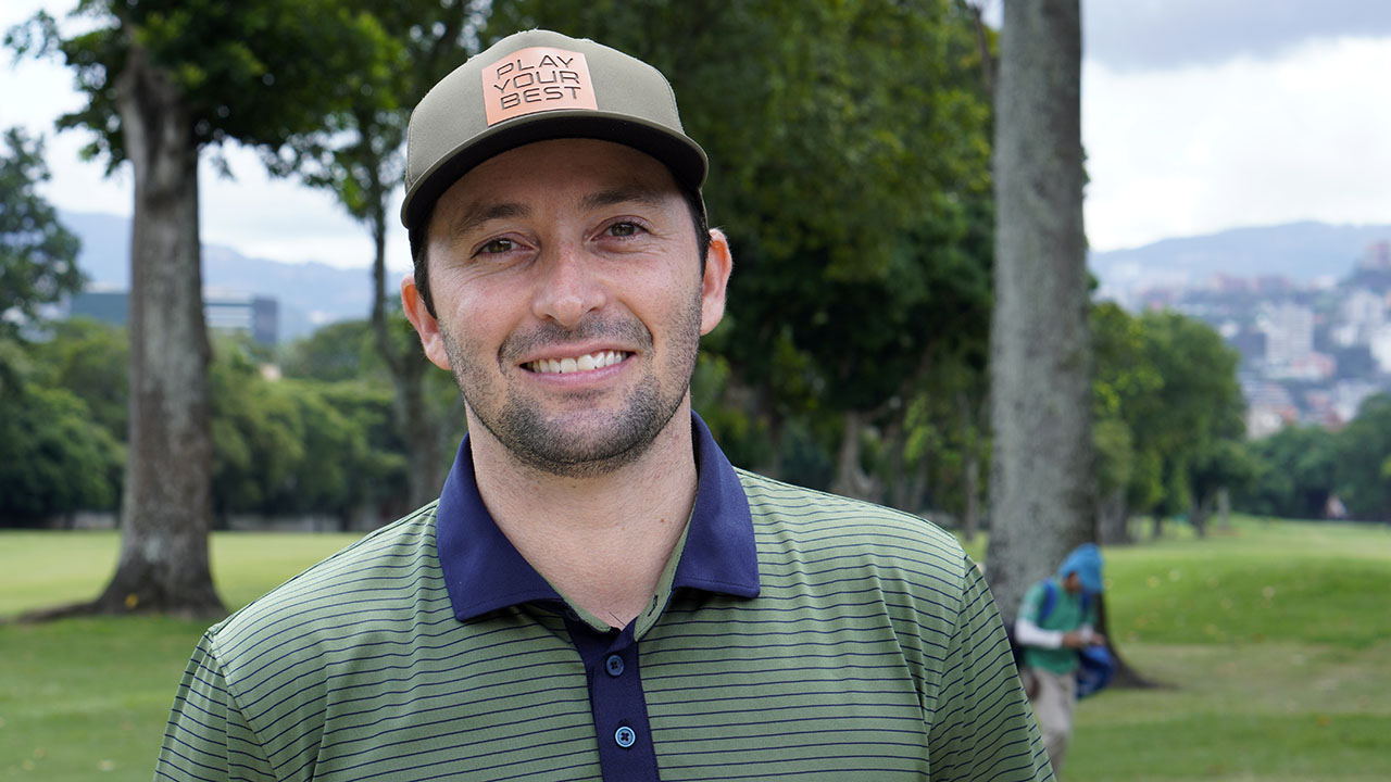 Hernán Delgado, golfer and gastronomic entrepreneur