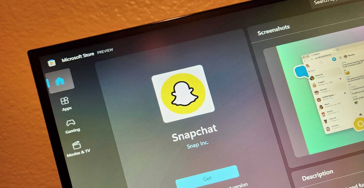 Snapchat llega a Microsoft Store para Windows 10 y 11