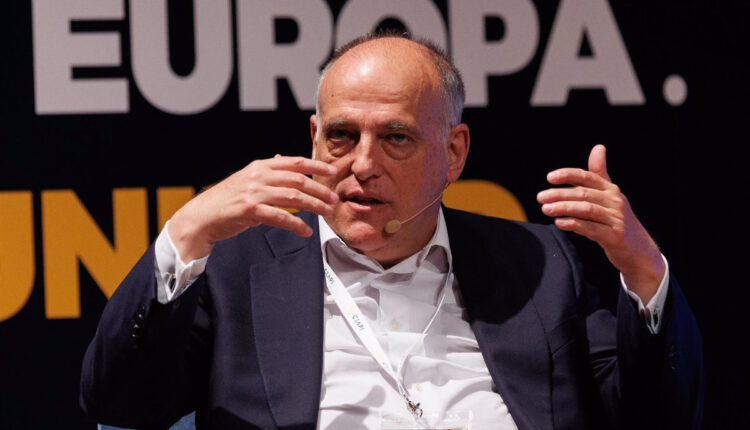 Javier Tebas, presidente de LaLiga aseguró que hay una gran responsabilidad del organismo debido a la representación del PIB que tienen