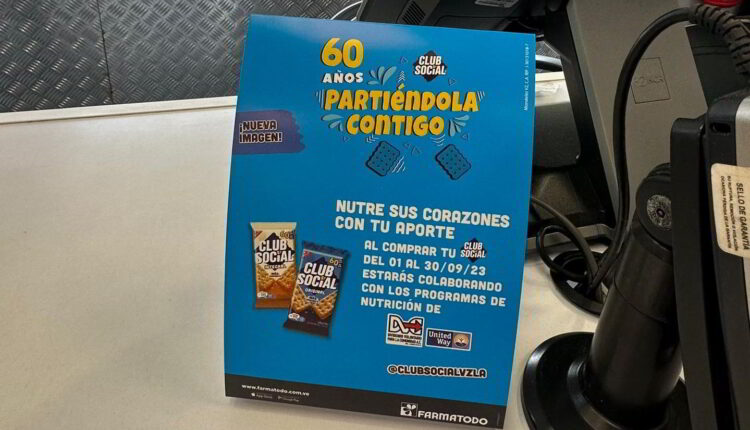 Club Social apoya los programas de alimentación del Dividendo Voluntario para la Comunidad