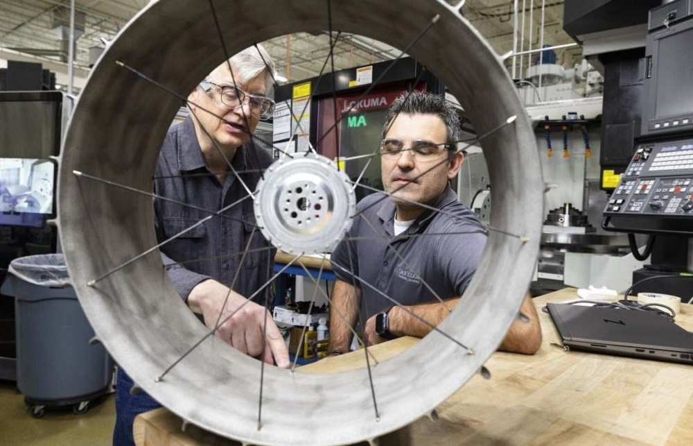 Una rueda que equipa el diseño de robot lunar de la NASA ha sido impreso en 3D, demostrando la tecnología para fabricar en remoto piezas especializadas para la exploración espacial