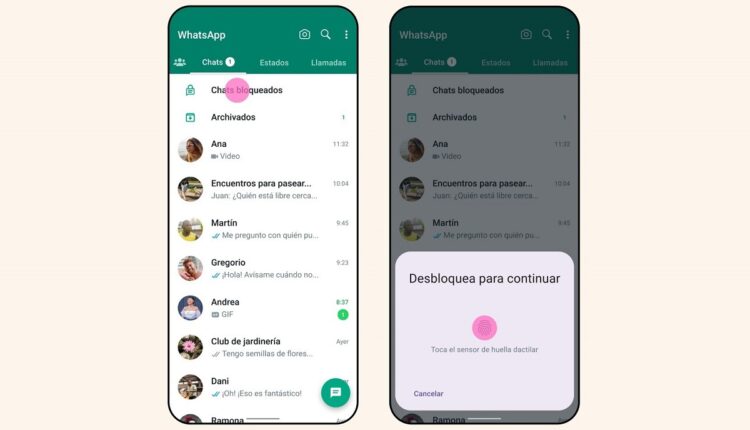 La plataforma de mensajería WhatsApp está trabajando en un código que permitirá el acceso a los chats que han sido bloqueados desde un dispositivo vinculado