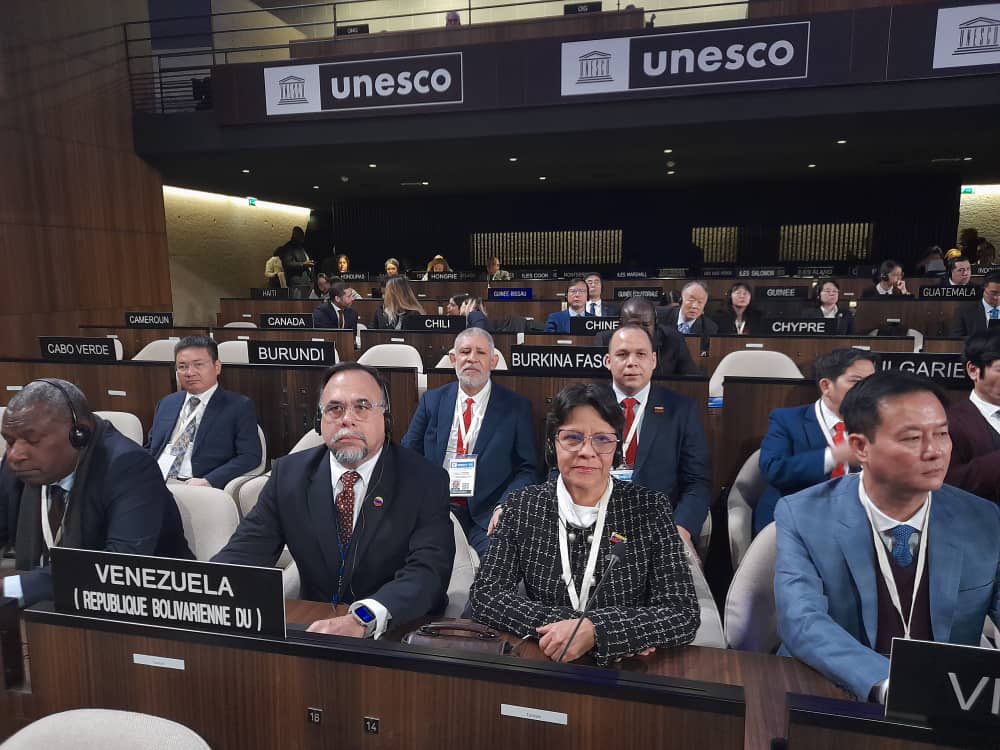 Este lunes, el embajador de Venezuela ante la Unesco, Rodulfo Pérez, anunció que el país recuperó el derecho al voto ante el organismo