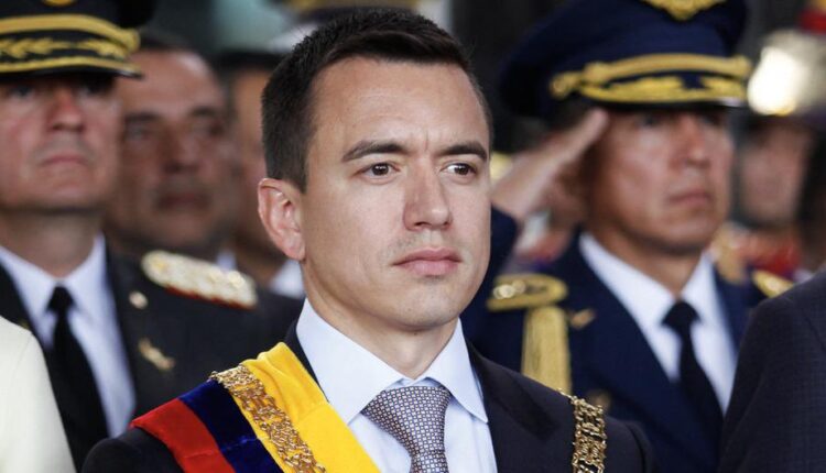 El presidente de Ecuador, Daniel Noboa, proclamó un estado de conflicto armado interno en el país mediante un decreto