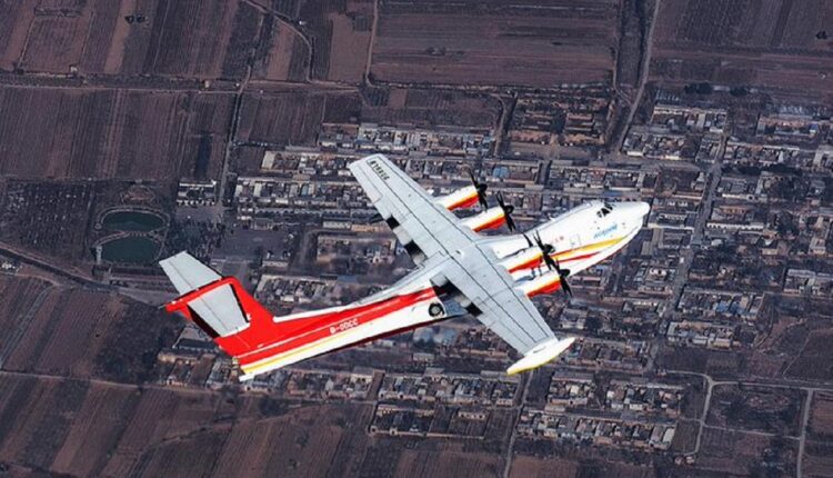 Inició una nueva fase de la producción en masa del avión anfibio chino de gran formato AG600