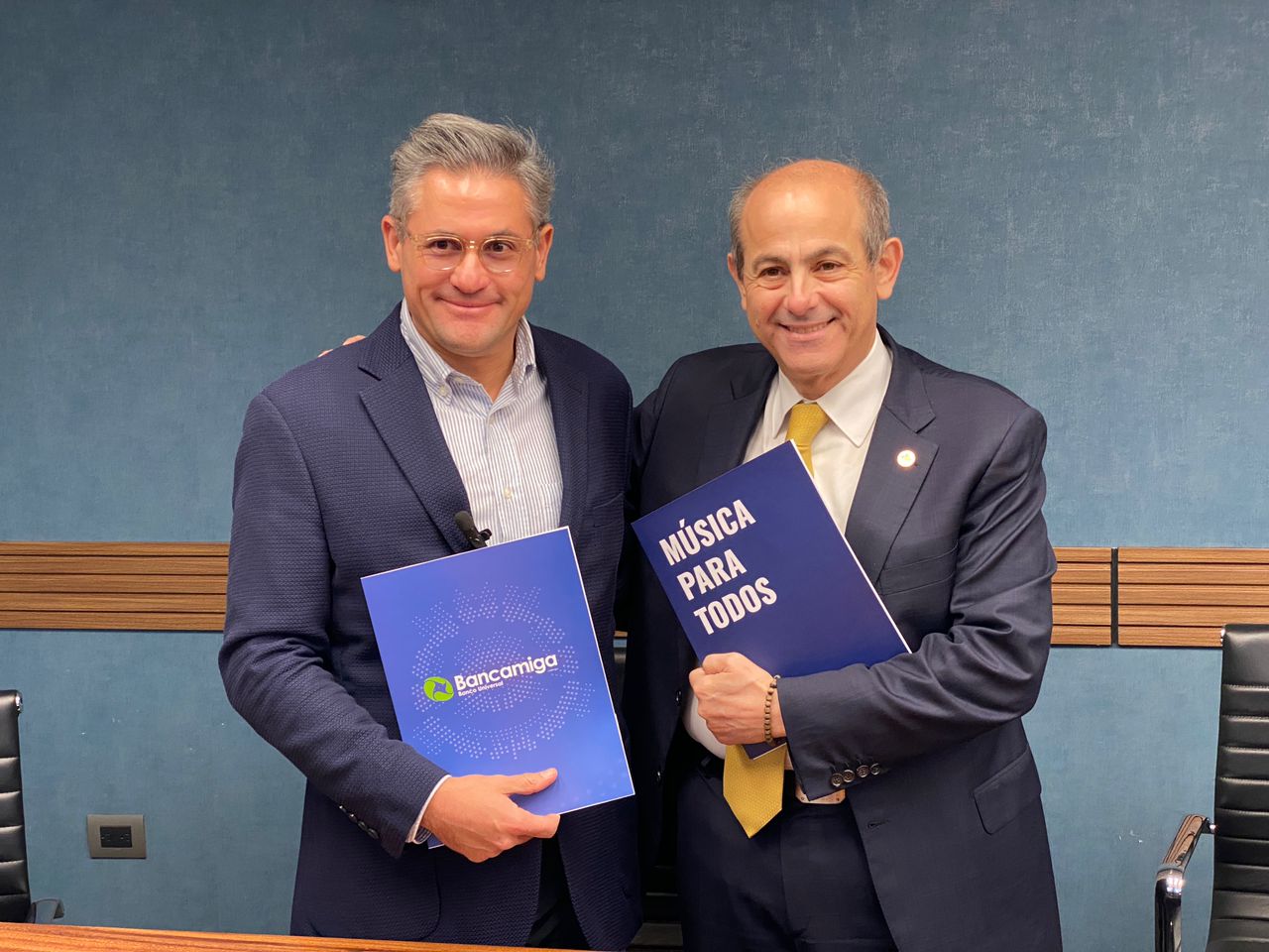 El convenio busca consolidar nuevas actividades que fortalezcan la labor de El Sistema y la entidad bancaria, y así sumar esfuerzos para la construcción de una sociedad con más oportunidades