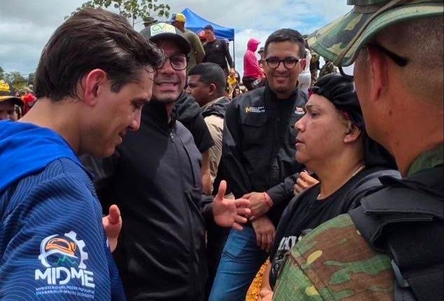 Para dar reimpulso a la producción de oro en la zona, la agenda y apersonamiento estuvo acompañada por el GPAMO