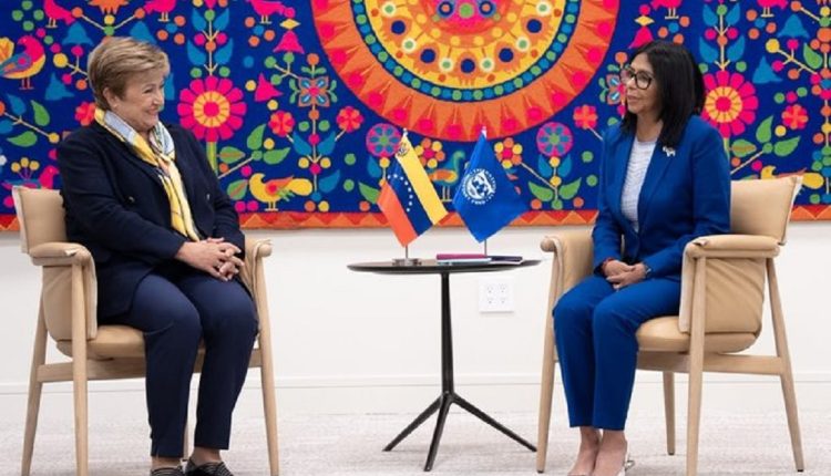 La directora del Fondo Monetario Internacional, Kristalina Georgieva, indicó este martes que están realizando las actualizaciones necesarias para abrir una oficina permanente en Caracas durante el primer semestre de 2027